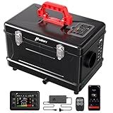8KW Diesel Heater, 5L Toolbox Compact 2S Portable Diesel Air Heater 110V/12/24V All in One Fast Heating with App Control, Altitude Mode and no tick for RV Garage Camper 2025 Upgraded