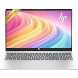 HP 15.6 inch FHD Laptop Computer, 2026 Edition, Intel 8 cores i3 CPU, 128GB SSD, Copilot AI, Fingerprint Reader, Windows 11 with Office 365 for The Web, no Mouse