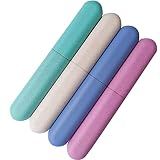 ZYYC 4 Pack Travel Toothbrush Case, Holder Toothbrush Travel Containers