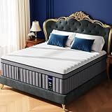 Upgraded Luxury 12 Inch King Size Hybrid Mattress in a Box, Firm Feel