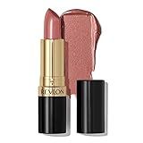 Revlon Super Lustrous Lipstick, Creamy Formula For Soft, Fuller-Looking Lips, Moisturized Feel, 205 Champagne On Ice, 0.15 oz