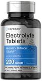 Horbäach Electrolyte Tablets | 200 Count | Vegetarian | Keto-Friendly | Non-GMO, and Gluten Free Hydration Supplement