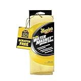 Meguiar's Water Magnet Microfiber Drying Towel, Premium Car Wash Microfiber Towel that’s Super Plush, Water Absorbent & Scratch-Free Big Microfiber Towels for Cars, 1 Pack