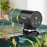 Freesea Automatic Fish Feeder for Aquarium: One-Touch Easy Setup & 3 Timers