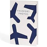 LOSTRONAUT 150-Pack Passport Photo Organizer Folder with Pockets & Compartments for 2x2 Print, Picture Display, Travel Document Organizer - Small Business Supplies - Passport Holder for Travel