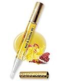 Bliss Kiss | 1 Crisp Fragrance | Nail Oil Cuticle Pen w/Vitamin E & Jojoba⏤Nail Strengthener Nail Growth Serum for Brittle Peeling Breaking Thin Nails