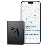 CXK GPS Tracker for Vehicles, Up to 6-Month Battery 4G LTE Tracker for Car with Strong Magnetic 90-Day Location History, Global Coverage Real-Time Tracker Device for Vehicles Subscription Needed