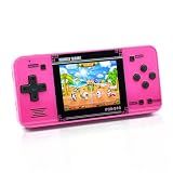 Handheld Game for Kids -Preloaded 220 Retro Video Games, Portable Gaming Player with Rechargeable Battery 3.0" LCD Screen, Mini Arcade Electronic Toy Gifts for Boys Girls (Pink)