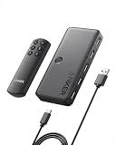 Anker HDMI Switch, 4 in 1 Out 4K@60Hz HDMI Switcher with Remote Selector