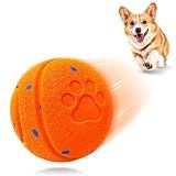 SuivhZx Smart Interactive Dog Toy to Keep Them Busy, Automatic Moving, E-TPU Material, 3 Interactive Modes, IPX7 Waterproof, USB Rechargeable, Active Rolling Ball for Puppy, Medium and Large Dogs