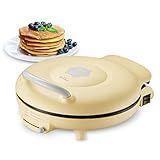 Bear 11.8'' 1500W Electric Smokeless Indoor Grill with Adjustable Temp, Quesadilla Maker Nonstick Pan for Breakfast, Lunch, Dinner