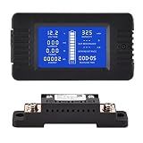 CGELE DC Multifunction Battery Monitor Meter with Shunt,0-200V,0-100A, LCD Display Digital Current Multimeter Voltmeter Ammeter for Cars RV Solar,Widely Applied to 12V/24V/48V RV/Car Battery…