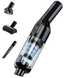 dormzie Handheld Vacuum Cordless, Car Vacuum with 19000Pa Powerful Suction,1.3 lbs Lightweight, Type-C Charge, Multiple Accessories for Car Home Office Pet