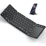 OMOTON Foldable Keyboard with Touchpad for iPad, Tablets, Laptop