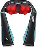 MagicMakers Shiatsu Neck Massager with Heat for Pain Relief Deep Tissue – Mothers Day Gifts for Mom, Women, Her | Ideal for Men, Dad & Him– Amazing Back & Shoulder Relief from Daughter or Son