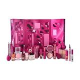 Revolution Makeup 2025 Advent Calendar, 24-Piece Beauty Gift Set for Lips, Eyes, & Face, Features Essential Cosmetics & Tools, Vegan & Cruelty-Free