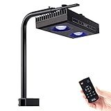 SMATFARM Aquarium Light - 95 Watt Sunrise Sunset Moonlight, Group Control Program Coral Reef Light Dimmable Full Spectrum for Marine Tanks,Saltwater Tank Light with Timer (Brackets)