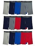 Fruit of the Loom Mens Coolzone Briefs, Moisture Wicking & Breathable, Assorted Color Multipacks Boxer, 12 Pack - Assorted Colors, Large US