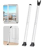 AceMining 2 Pack Door Security Bar, Patio Door Lock, 20-50 in