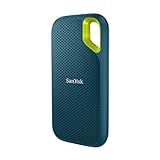 SanDisk 2TB Extreme Portable SSD - Up to 1050MB/s, USB-C, USB 3.2 Gen 2, IP65 Water and dust Resistance, Updated Firmware, Monterey - External Solid State Drive - SDSSDE61-2T00-G25M