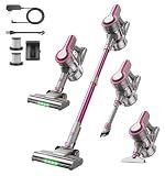 CDYJLDY 600W/50Kpa Cordless Vacuum Cleaners for Home, 50Mins Stick Vacuum with Self-Standing,Anti-Tangl,Lightweight Wireless Vacuum for Hardwood Floors Carpet Pet Hair Car