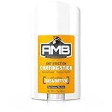 Anti Monkey Butt Anti-Chafing Stick - Mess-Free, Easy Glide Application with Shea Butter & Almond Oil - Prevents & Soothes Thigh, Chest, Bra Line, & Underarm Chafing - 1.7 oz
