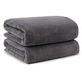 Orighty Bath Towels Pack of 2(27'' x 54'') - Soft Feel, Highly Absorbent, Quick Drying Microfiber for Body, Sport, Yoga, SPA, Fitness - Grey