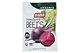Badia Organic Powdered Beets, 8.5 oz – Pure, Natural Beetroot Powder – Ideal for Smoothies, Baking, Juices, and Healthy Recipes