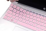Keyboard Skin Compatible for 15.6" HP Laptop 15-fc 15-fd 15t-fd 15z-fc Series, HP Pavilion 15 15-eg/eh/er 15t-eg200/eg300 15z-eh300 Series, HP Pavilion 17z 17z-cp000 17z-ca200 17-cn 17-cp Series (Pink
