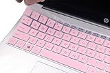 Keyboard Skin Compatible for 15.6" HP Laptop 15-fc 15-fd 15t-fd 15z-fc Series, HP Pavilion 15 15-eg/eh/er 15t-eg200/eg300 15z-eh300 Series, HP Pavilion 17z 17z-cp000 17z-ca200 17-cn 17-cp Series (Pink