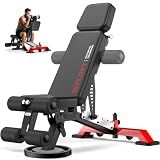 Commercial Adjustable Weight Bench, Heavy Duty 1800LBS