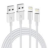 iPhone Charger Lightning Cable,2 Pack Apple MFi Certified USB iPhone Fast Chargering Cord,Data Sync Transfer for 13/12/11 Pro Max Xs X XR 8 7 6 5 5s iPad iPod More Model Cell Phone Cables