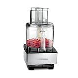 Cuisinart Food Processor, 14-Cup Vegetable Food Chopper for Mincing, Dicing, Shredding, Puree & Kneading Dough, 720-Watt Motor, Stainless Steel, DFP-14BCNY