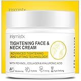 Irismistx Tighten and Lift Neck Firming Cream, Neck Creams for Tightening and Firming, Skin Tightening Cream for Face, Neck, Chest & Décolleté