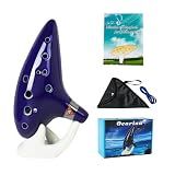 Silunkia Zelda Ocarina 12 Holes Alto C Tone with Song Book