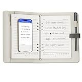 Mloas Smart Pen for Note Taking, Digital Notebook with Pen, Enables Synchronized Handwriting, OCR to Text, Offline Storage, Audio Recording and Note Sharing, Compatible with iOS and Android