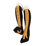 WHOTAY White Elephant Gifts for Adults Chicken Leg Socks Funny Novelty turkey Socks thanksgiving Christmas stuffers Gag Gifts Chicken Feet Sock for Women Man and Kids