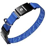 Fi Series 3+ GPS + Health Dog Collar, Blue, Large, 12-Month Membership