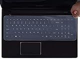 Goliton Universal Silicone Keyboard Protector Skin for Laptop Notebook 15 inch /15.6 inch /16 inch /16.4 inch /17 inch /17.1 inch /17.3 inch (14.37 Inch x 5.27 Inch)