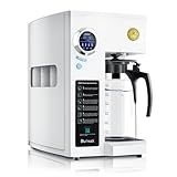 Bluevua RO100ROPOT Reverse Osmosis System Countertop Water Filter, 4 Stage Purification, Counter RO Filtration, 2:1 Pure to Drain, Purified Tap Water, Portable Water Purifier for Home