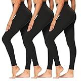 High Waisted Leggings for Women - Soft Athletic Tummy Control Yoga Pants for Cycling Dance Tights
