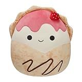 Squishmallows Original 12-Inch Gasten Strawberry Crepe - Official Jazwares Plush (Medium-Sized)
