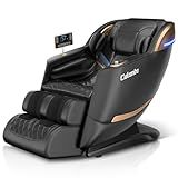 Culanta Massage Chair Full Body, Zero Gravity SL-Track Shiatsu Massage Recliner Chair with Body Scan, Airbags, Foot Rollers, Deep Yoga Stretch, Heating (U1-Black)