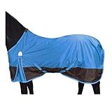 BARN & STABLE 420D Ripstop Lightweight Horse Turnout Sheet, No Fill, Water-Resistant & Breathable Horse Blanket for Spring and Mild Weather, with Anti-Rub Fleece Withers