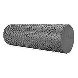 Gaiam Restore Compact Textured Foam Roller for Muscle Repair and Exercise – 12”L X 4" Diameter Massager Roller – Ideal for Improved Circulation and Easing Muscle Tension