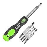 SUNHZMCKP 8 in 1 Screwdriver, Portable multi-purpose screwdriver set,High-Strength Bits, Phillips, Slotted, Torx,Suitable for outdoor and daily repair tools,Practical hand tools