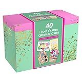 PRO4ALL Hand Crafted All Occasion Greeting Card Collection, 40-count NEW MODEL