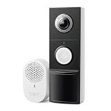 Tapo 2K+ Wired or Battery Powered Smart Video Doorbell with Chime, D225