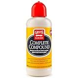 Griot's Garage Complete Compound, Car Scratch Remover for All Automotive Paint Finishes, Removes Scratches, Swirl Marks, Water Spots, Oxidation and Other Defects, 10862, 16oz