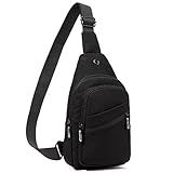 EVANCARY Small Sling Bag for Women Men, Sling Backpack Chest Daypack Crossbody Bag for Travel Sports Running Hiking
